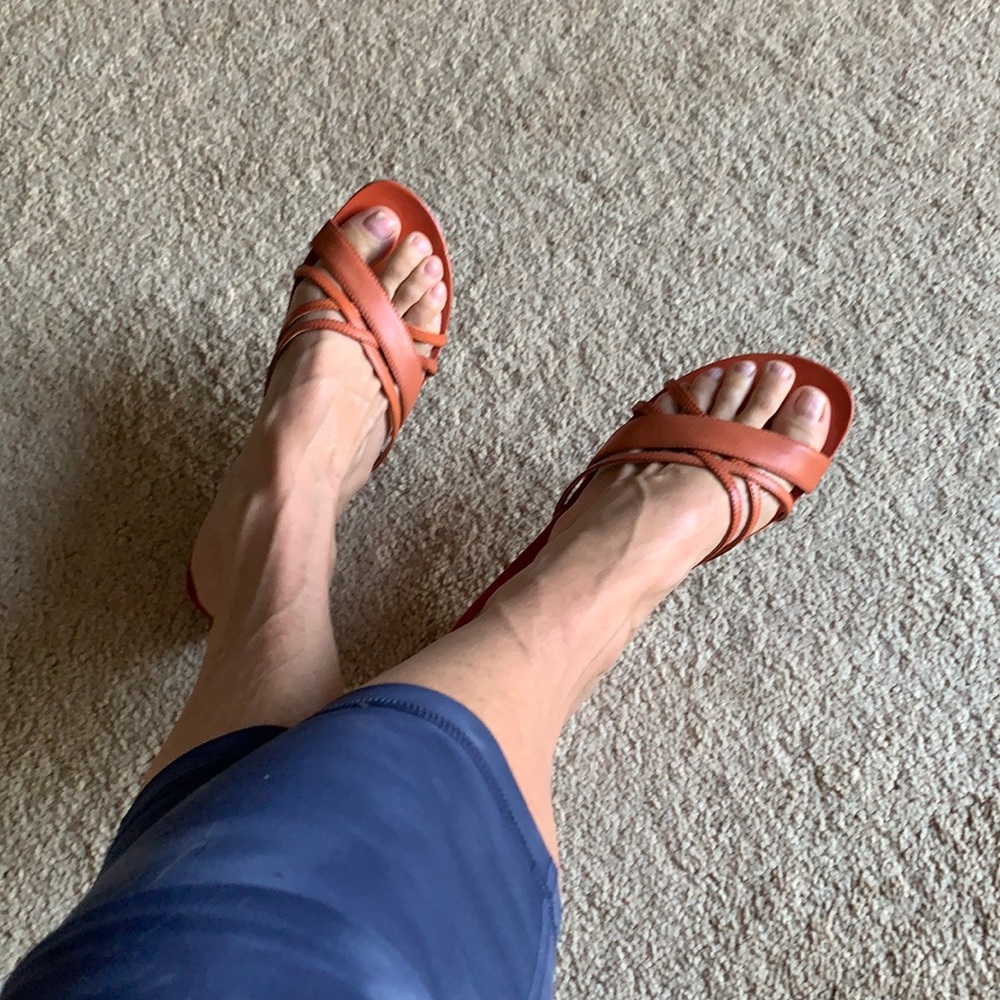 Kenneth Cole Cork Wedge Sandals